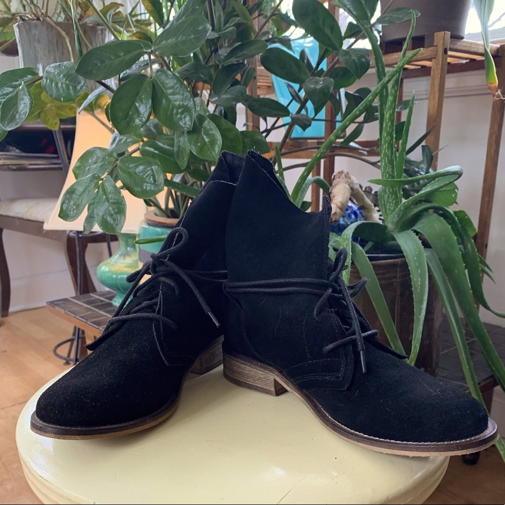 Suede Boots